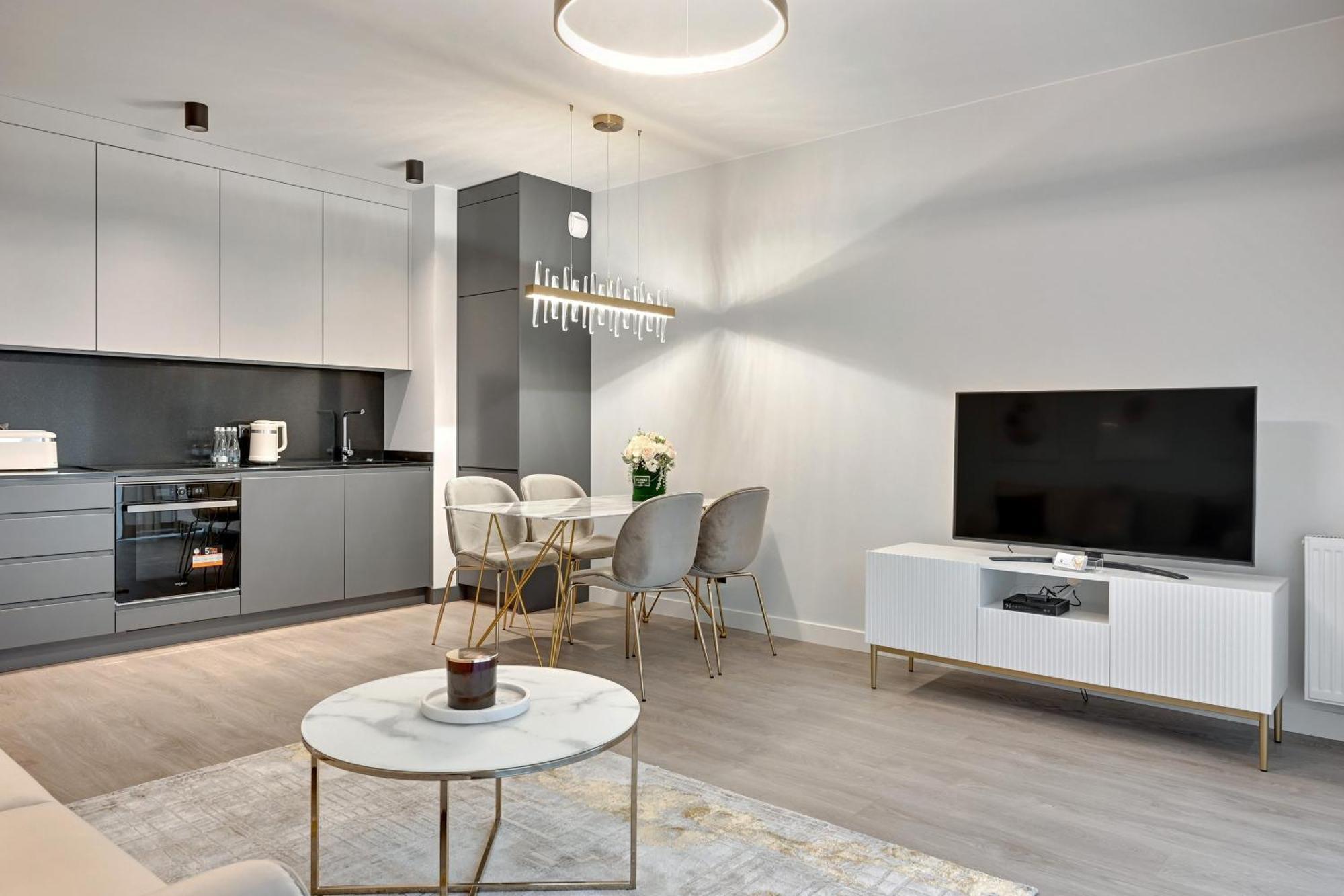 Scala City Center Premium Apartments With Parking By Lion Apartments Gdańsk Buitenkant foto